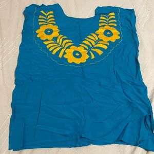 Embroidered Authentic Mexican Shirt